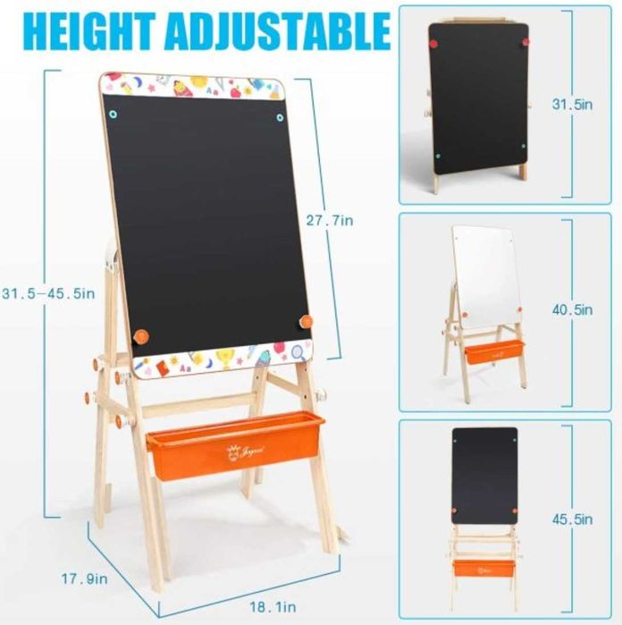 Topbright ! 2в1 Мултифункционална двустранна магнитен статив - маса