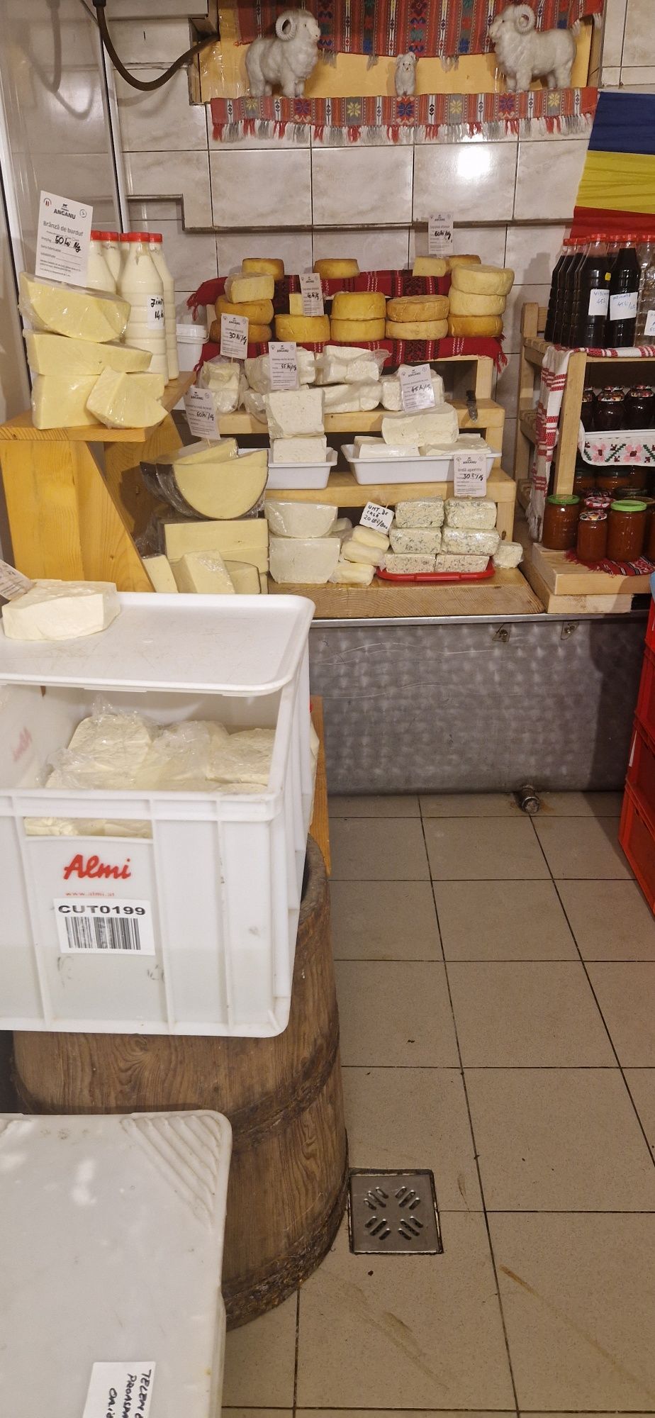Brânză telemea de vanzare