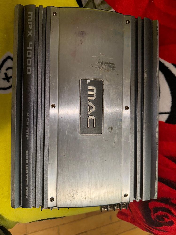 Statie MAC ; MPX4000 ; 4 CH AMP ; 1000 WATTS MAX.