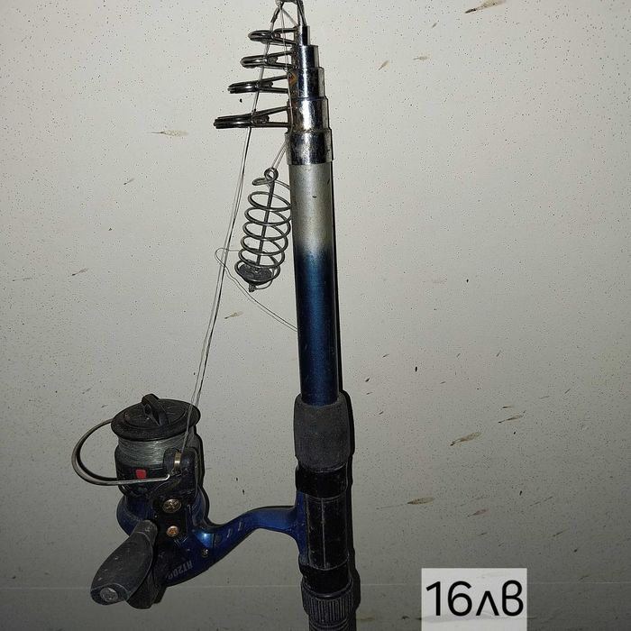 Стара въдица с водачи