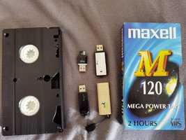 Прехвърляне на видеокасетки VHS, miniDV на Флашка, USB Flash - 10 лв