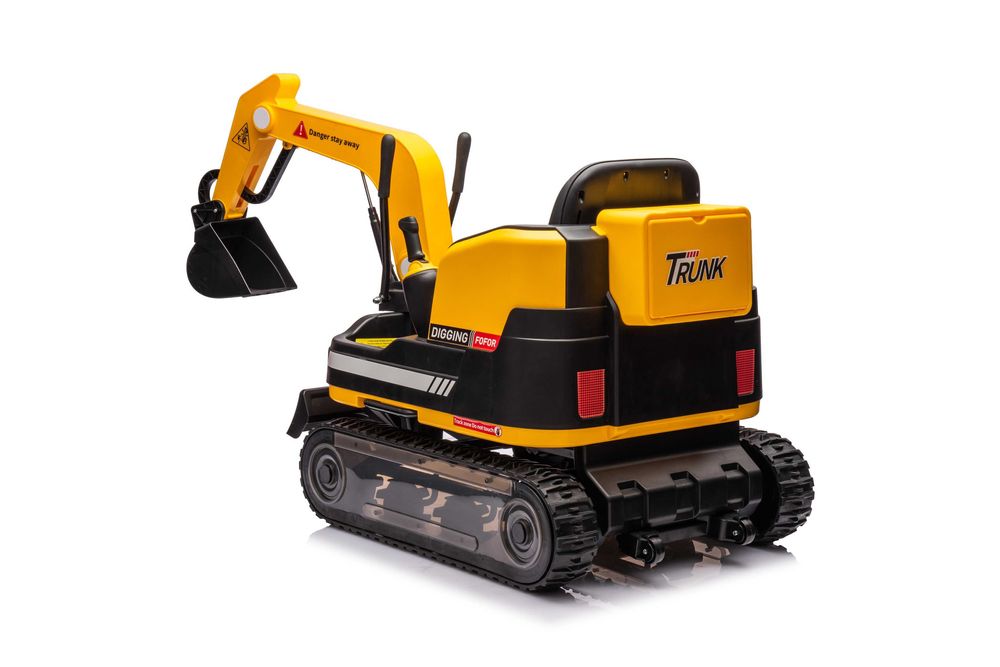 Excavator electric pt. copii Kinderauto X7 2x 55W 12V-12Ah, Yellow