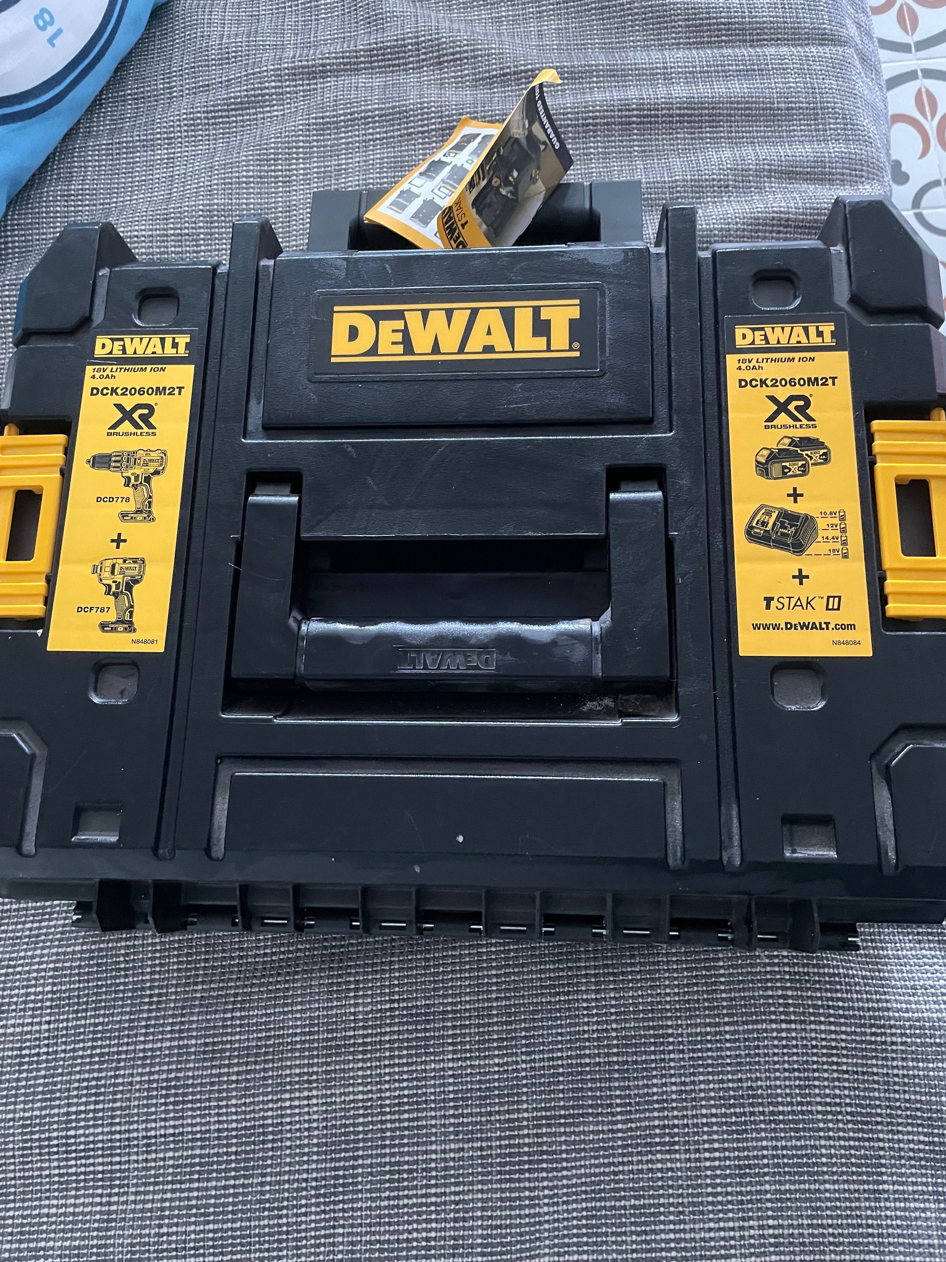 Dewalt комплект винтоверт и импакт