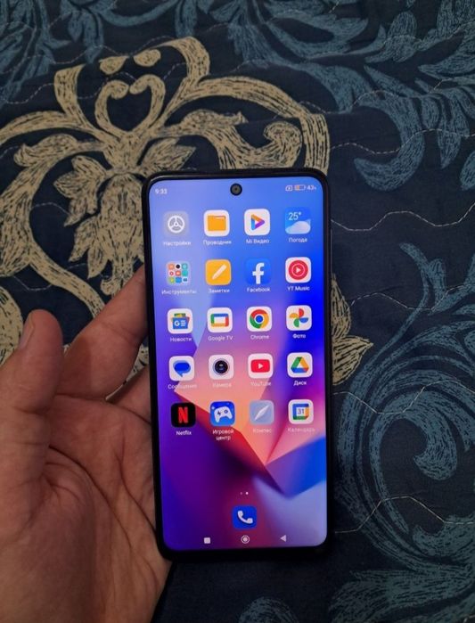 Xiaomi Redmi Note 9S 64GB Blue Gray Original Igravoy Holati ideal Zor