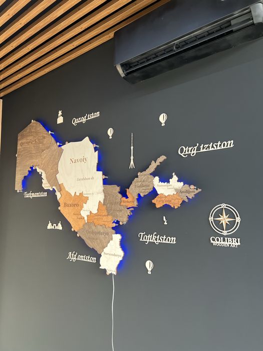 3д Карта Узбекистана, 3d O’zbekiston xaritasi, 3д Карта мира, 3d karta