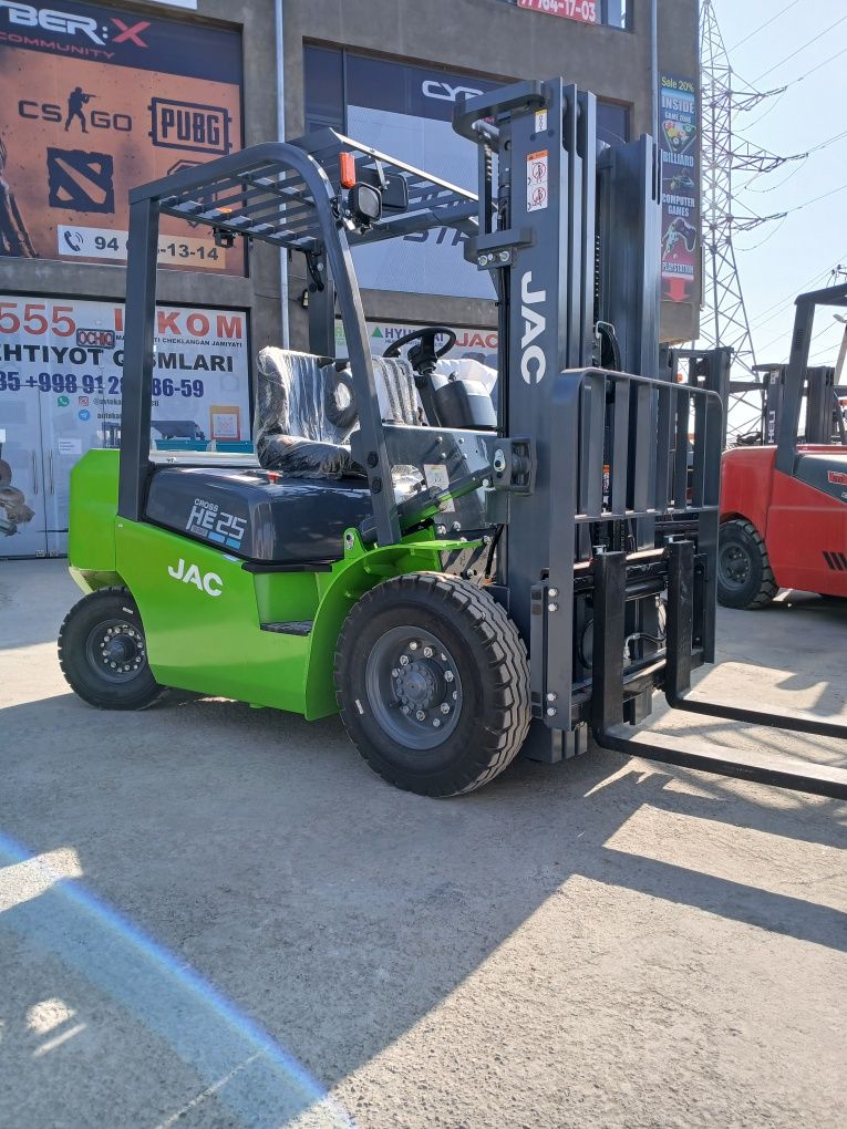 Электрический Вилочный Погрузчик Авто Кара Avto Kara JAC 205Ah