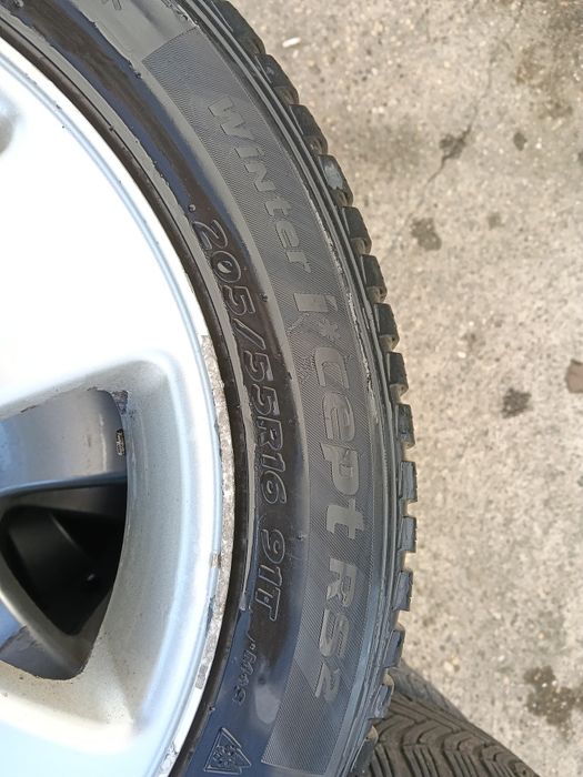 Jante R16 5x112+Anvelope 205/55/R16 Audi/Vw/Seat/Skoda