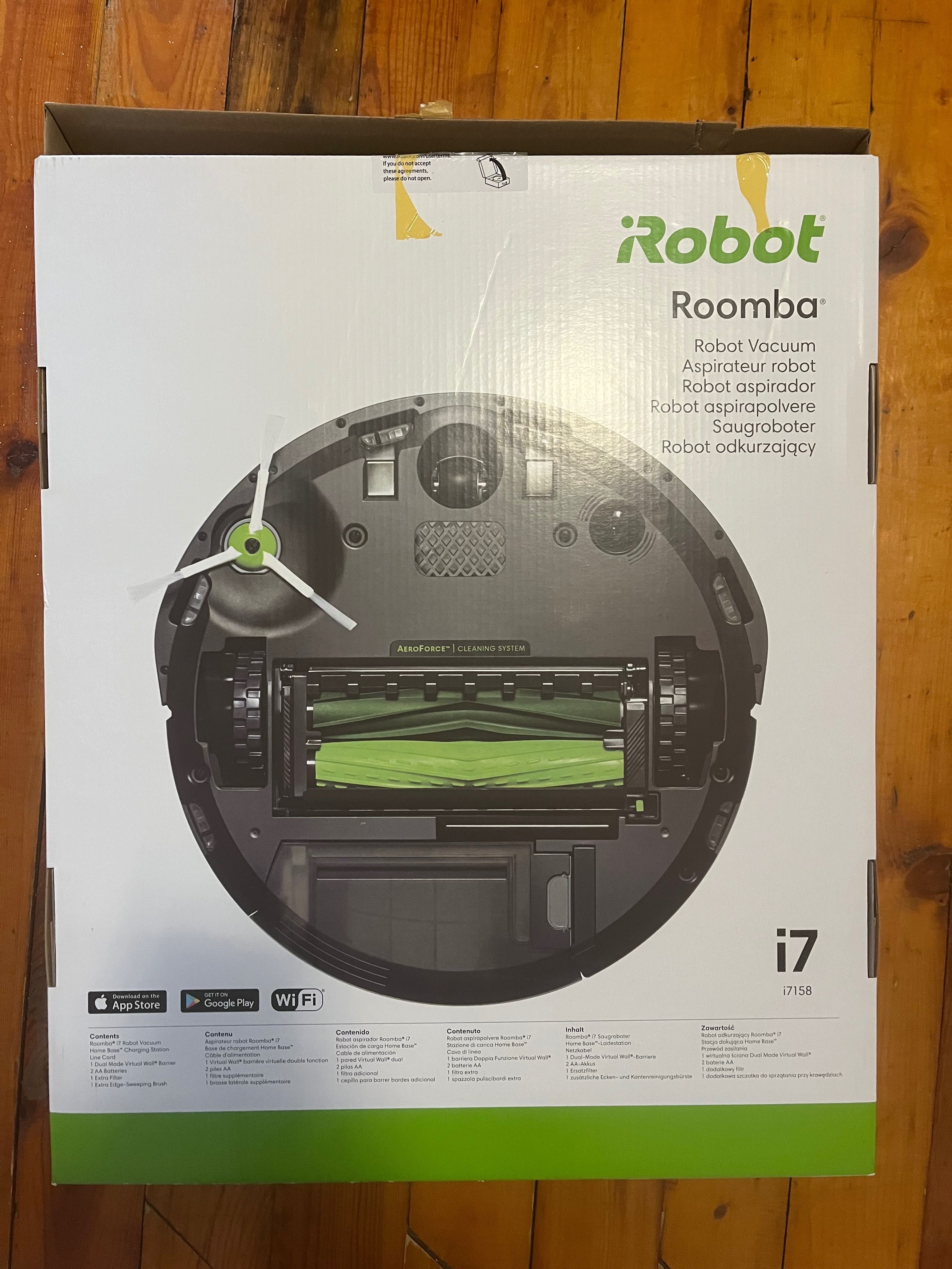 Прахосмукачка-робот iRobot - Roomba i7, черна