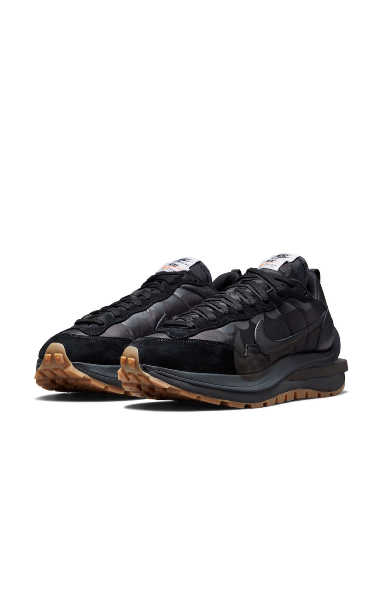 Nike Sacai Vaporwaffle Black Gum 45 номер