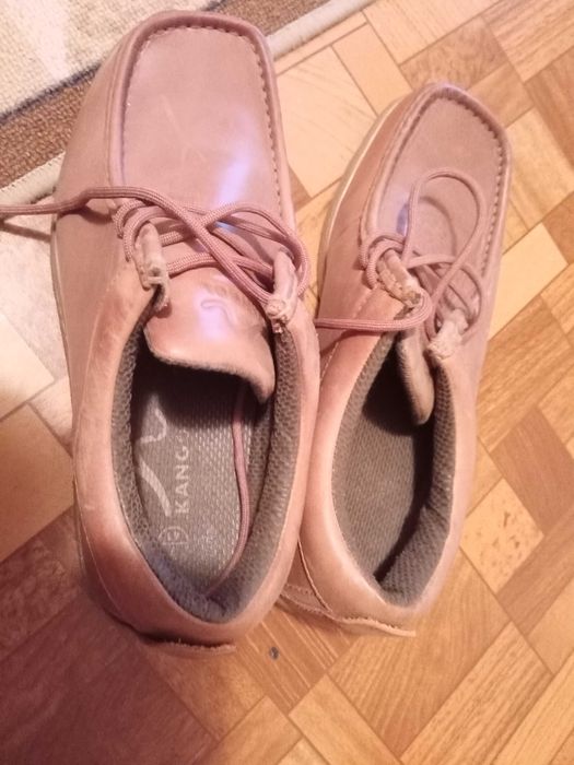 Кожени мокасини Кангол