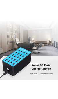 Statie de incarcare 100W Smart cu 20 porturi