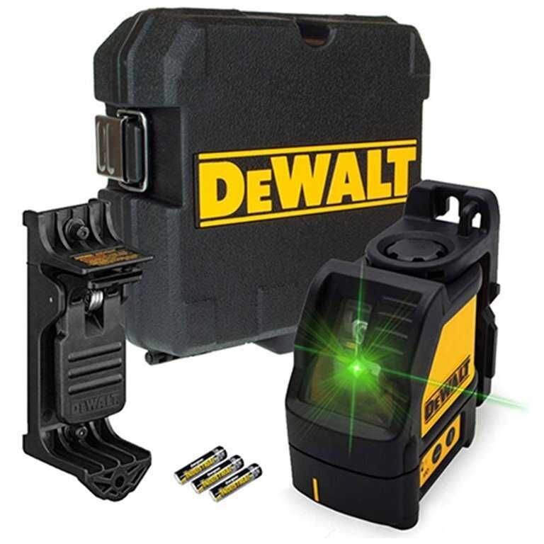 Промоция!Нивелир DeWALT лазерен линеен с 2 лъча DW088CG