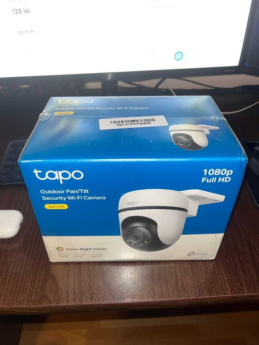 Pachet Hard Disk Extern + Căști Wireless + camera TAPO 1080p