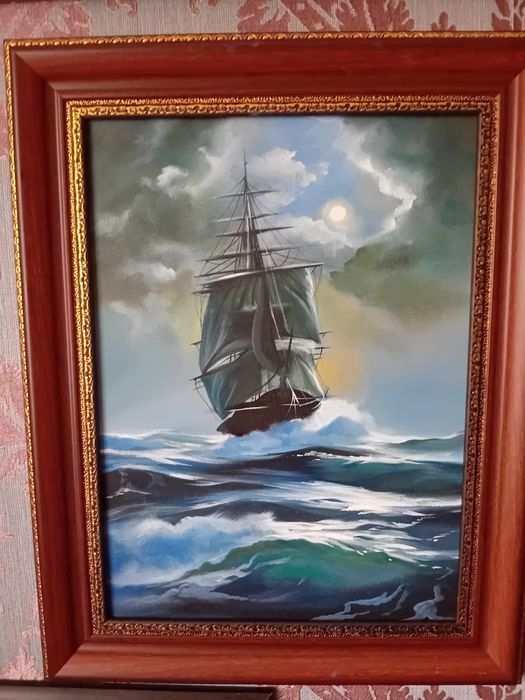 Картина "перед бурей" 40х50 масло