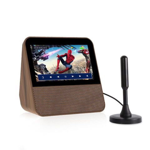 Портативен Мини преносим с батерия телевизор, 7 инча, DVB-T2 DAB+ FM