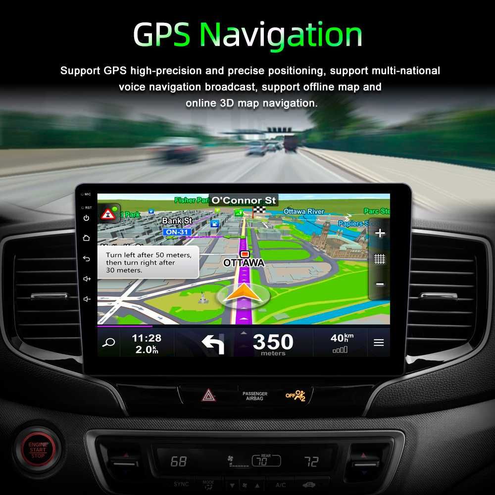 Мултимедия Двоен дин за Hyundai Tucson Навигация плеър Android Хюндай