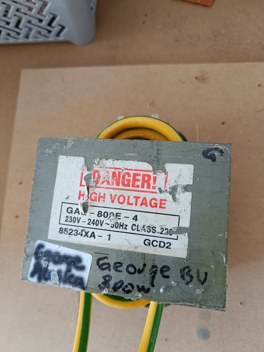 Kit spor welder transformator