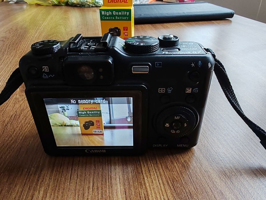 Canon G7 + нови батерия и зарядно