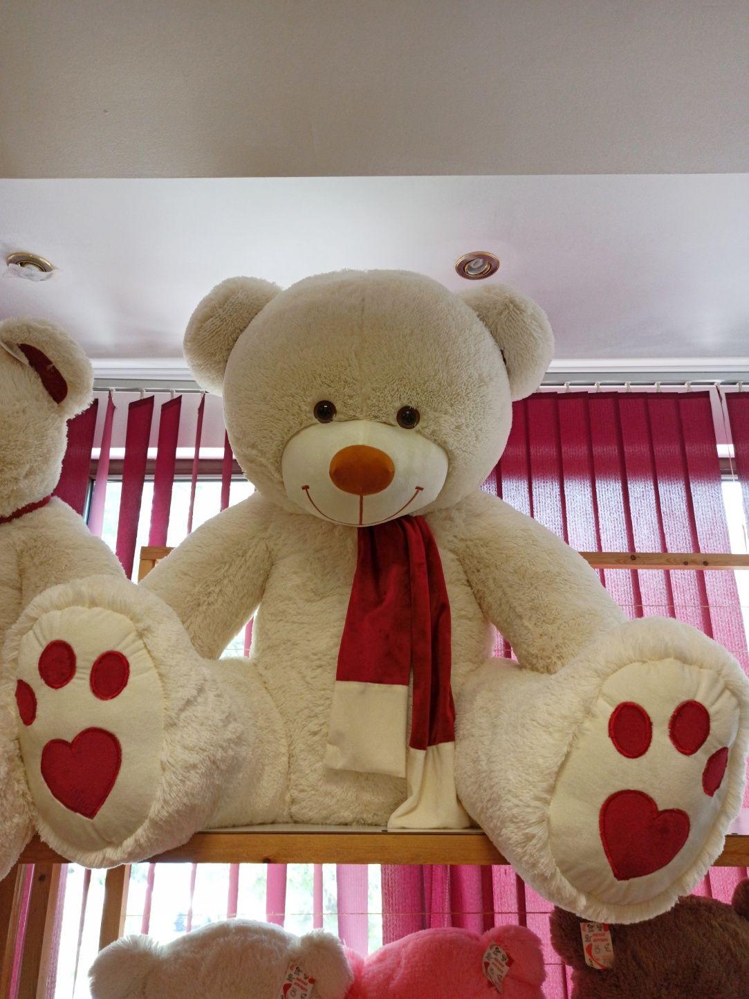 Огромный плюшевый мишка медведь Кельвин Подарок девушке мягкая игрушка