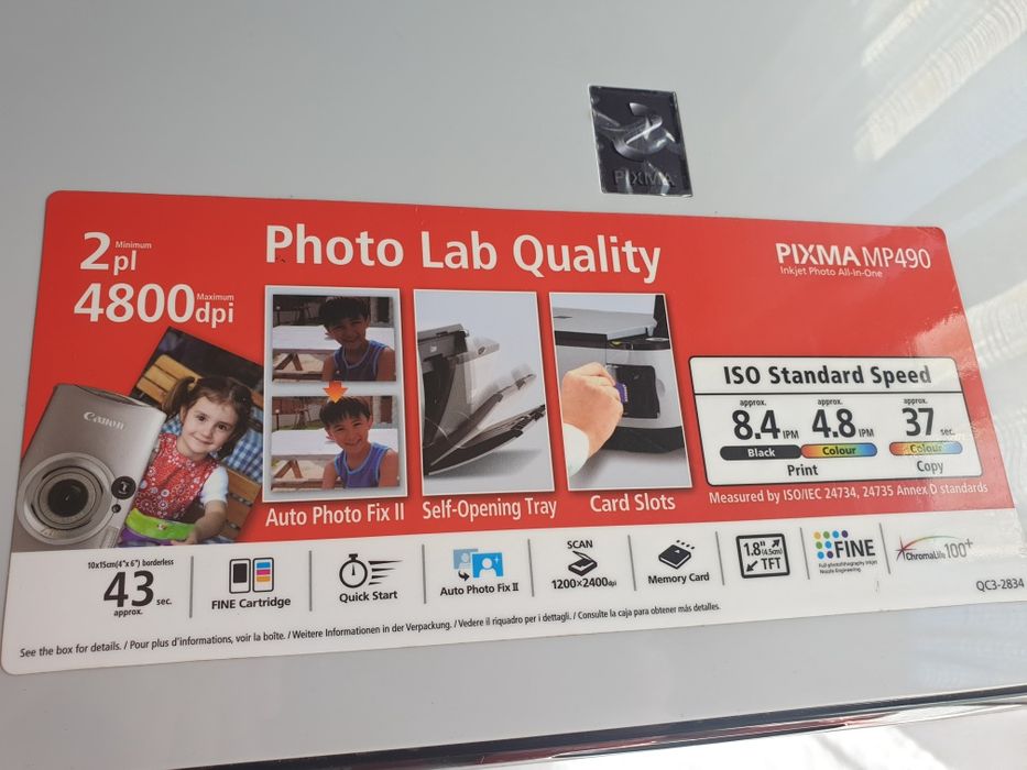 Imprimantă CANON, Super-Color, + Hartie Fotografica + Album Mare Nou P