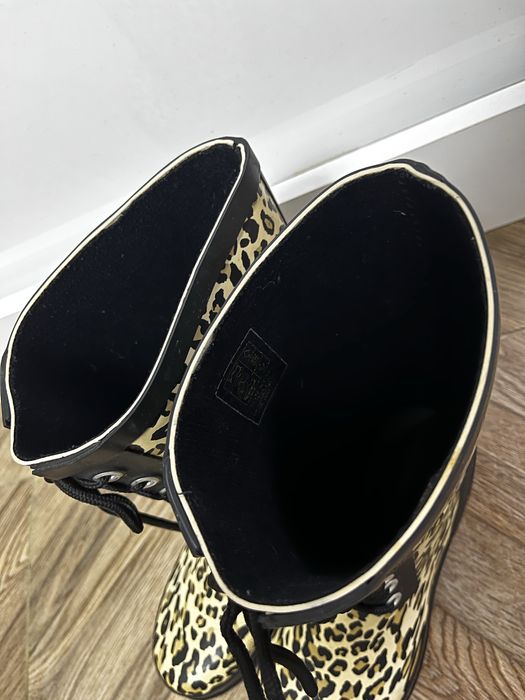 Cizme de cauciuc stil leopard 39