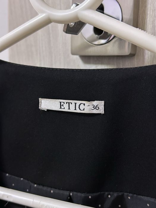 Sacou negru Etic, 36, nou