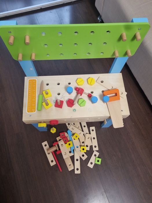 Banc de lucru din lemn