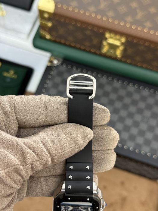 Cartier Santos Rubber