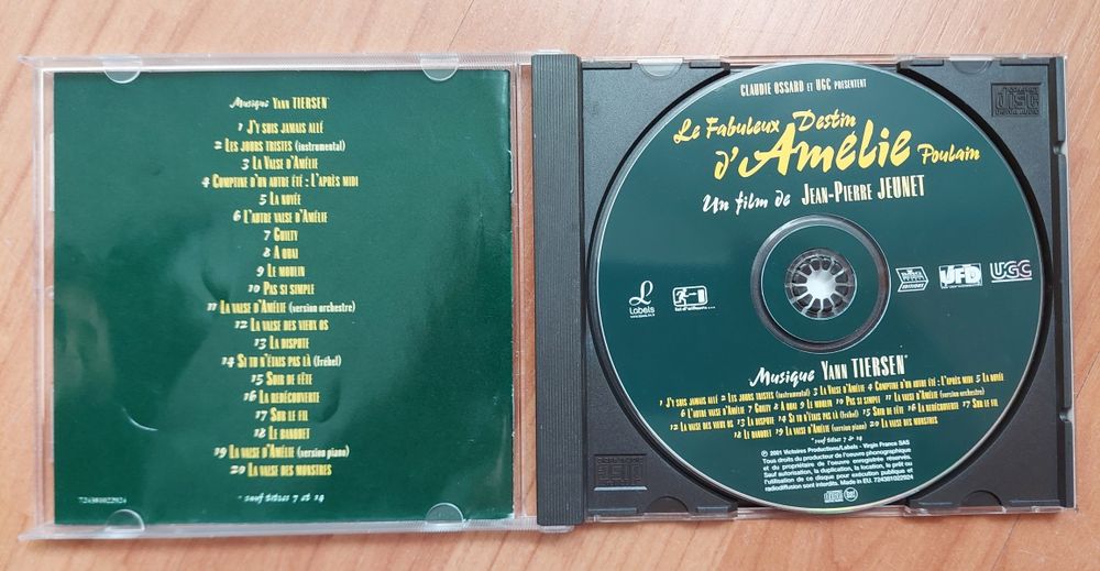 Amélie Poulain - DVD + CD muzica