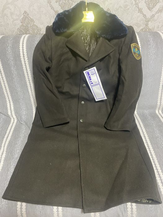 Военное пальто новое