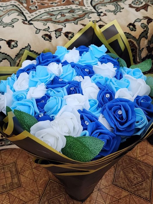 Buchet flori handmade