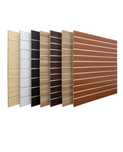 Producem panouri slatwall accesorii GSM vitrine expunere magazin