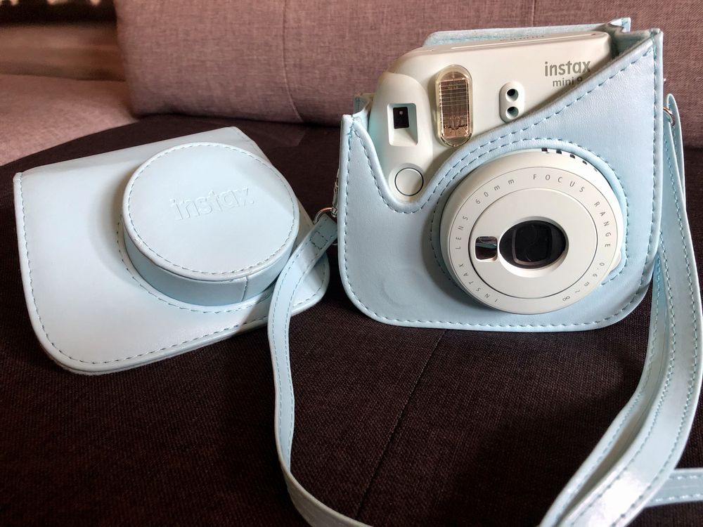 Компактен фотоапарат Fujifilm Instax mini 9, Син