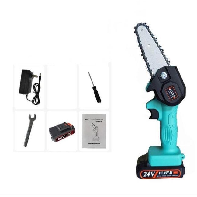 Drujba Fierastrau electric cu Acumulator 24V, lama 10cm, fara fir