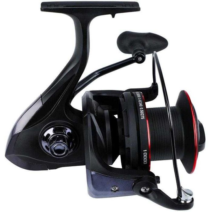 Set 4 Lansete 3,90m,4 Mulinete Tambur 10.000,Long Cast,Rod Pod Echipat