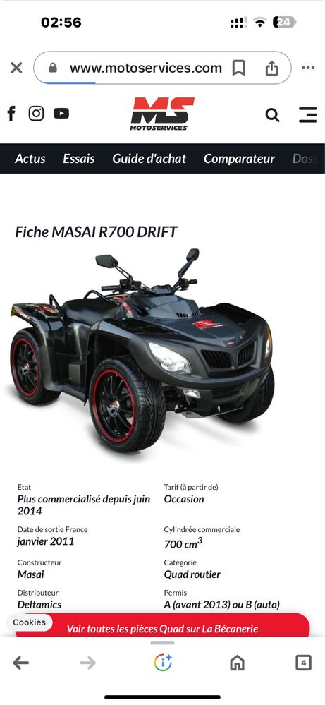 Atv Masai R700 Drift