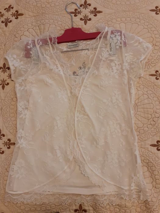 Bluza Atmosphere noua marime 40-42 alb-crem