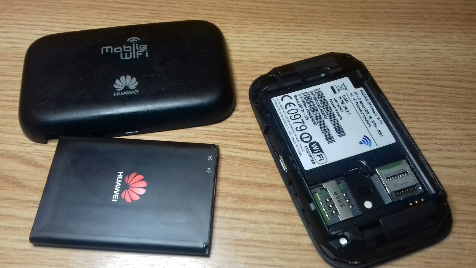 Router wifi 4g huawei E5373