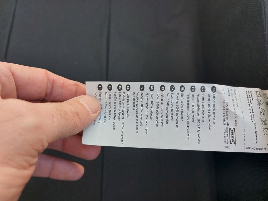 Ikea Skubb 2x cutie depozitare cu fermoar sub pat stare buna