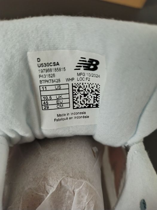 New Balance 530, marime 45, noi