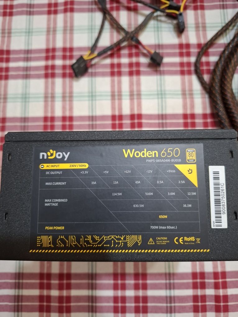 Njoy 650W 80+ GOLD