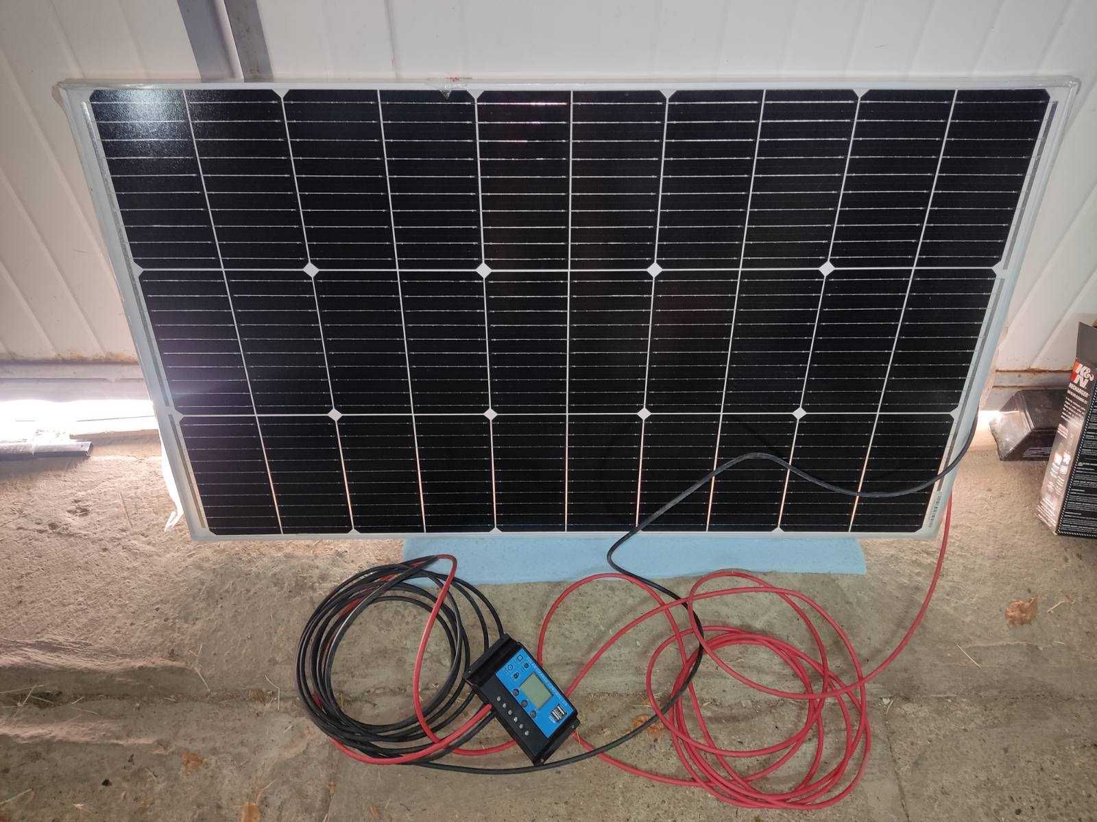 Малка соларна система с панел 100W