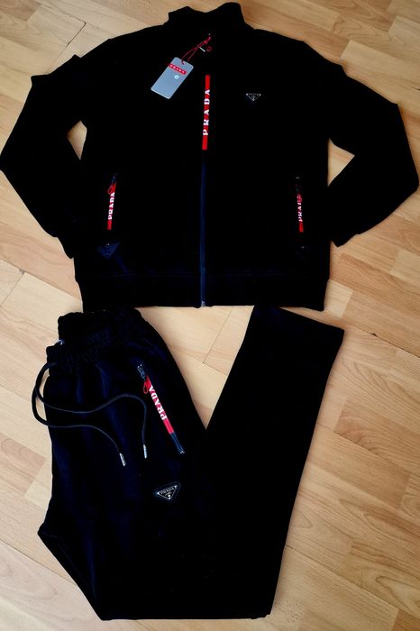 Trening Prada,bumbac,logo metalic,Italia