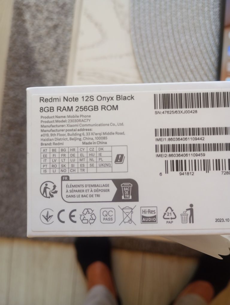 Телефон Redmi Note 12S