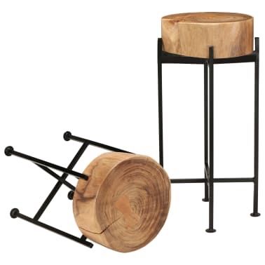 Masuta de Cafea Masa Acacia Tec Mango Lemn Vidaxl Zara Home H&M Ikea