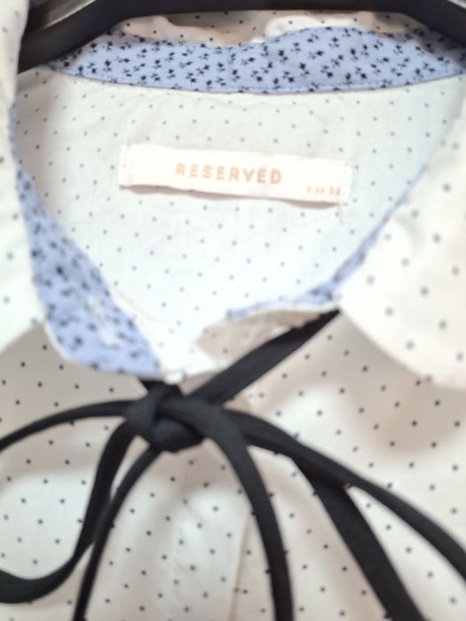 Риза бяла на точки. За училище.р36С