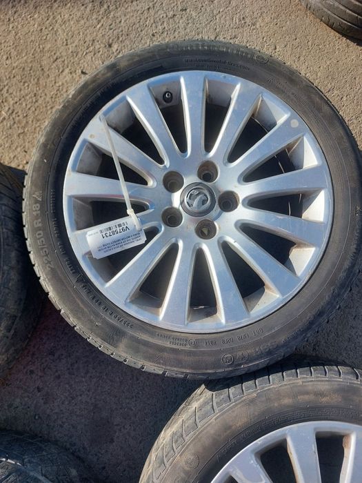 Janta aliaj set R18 5x120 anvelope iarna anvelope stare buna Opel INS