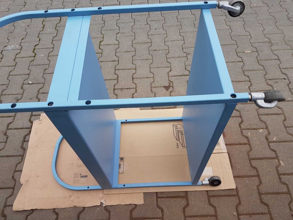 Carucior atelier, 2 polite, reglabile in inaltime, 760x450x970 mm