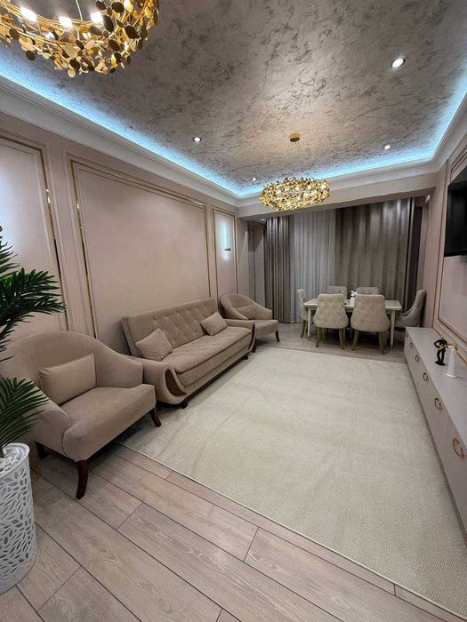 Махтумкули ЖК "New life" 3/3/9 ЕВРОЛЮКС 80м2, ор-р Макро, IT-park