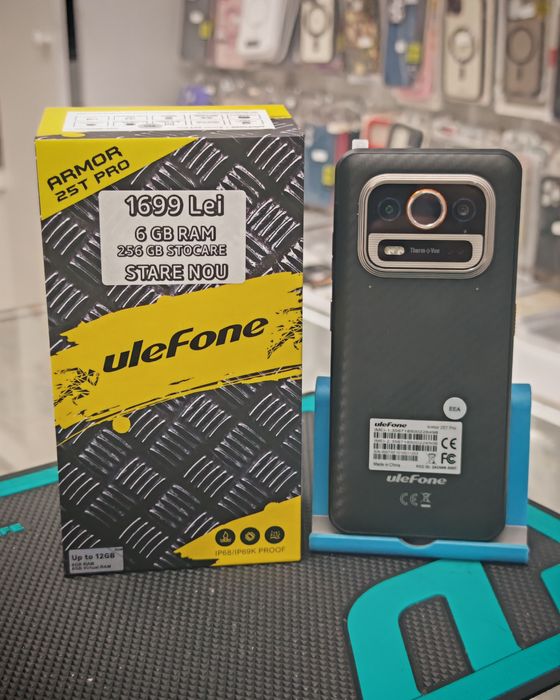 Ulefone Armor 25T Pro, 6/256GB, Nou, 2 ani garanție